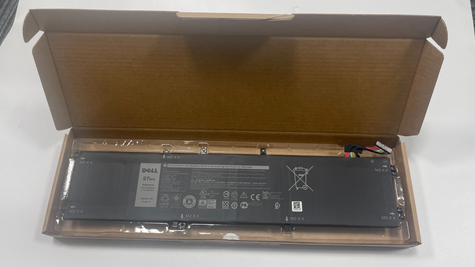 OEM 6-Cell 97Wh 4K1VM Battery For Dell G7 17 7700 W62W6 XYCW0 9TM7D V0GMT NCC3D