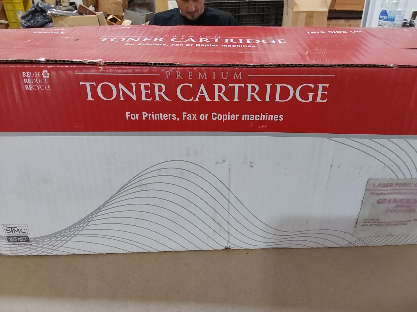 Premium Toner Cartridge 651A/CE340A Black For HP Color LaserJet MFP M775dn