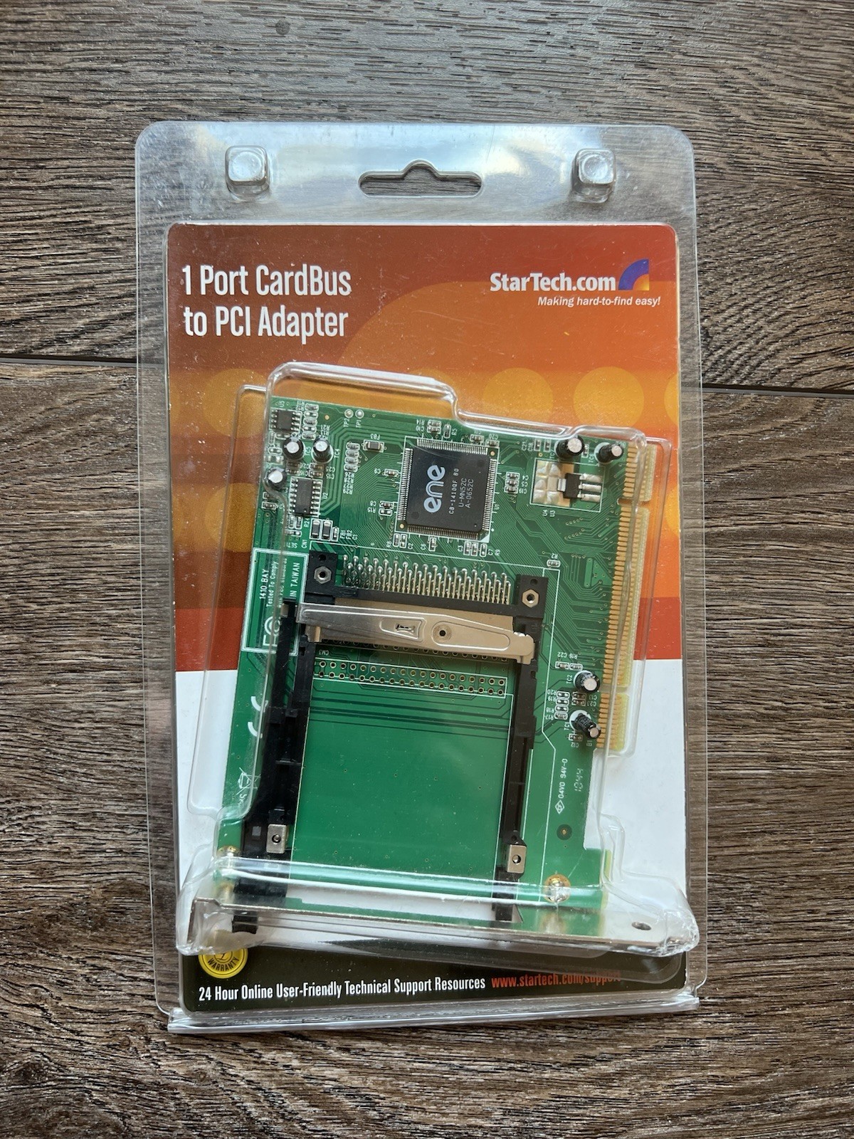 StarTech PCI2PCMCIA1E  1 Port CardBusPCMCIA to PCI Adapter  G1N