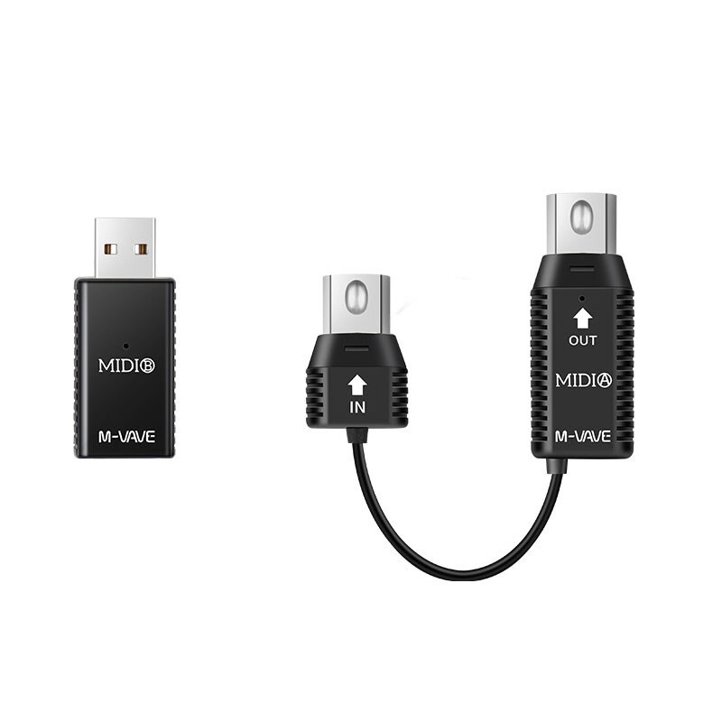 MIDI System Multi-Function Electric Wireless MIDI Adapter Support Bluetooth os67
