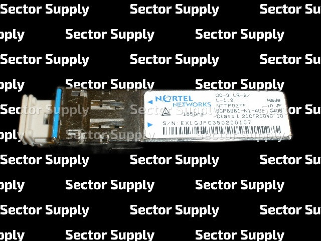 NTTP02FF CIENA NORTEL OC-3/STM-1 SFP TRANSCEIVER OME 6500 WMOTAH6 NTTP02FD