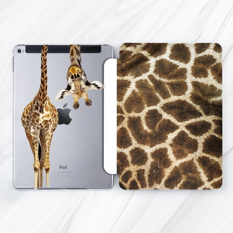 Cute Giraffe Funny Animal Case For iPad 10.2 10.9 Mini 7 Pro 13 11 Air 5 13 12.9