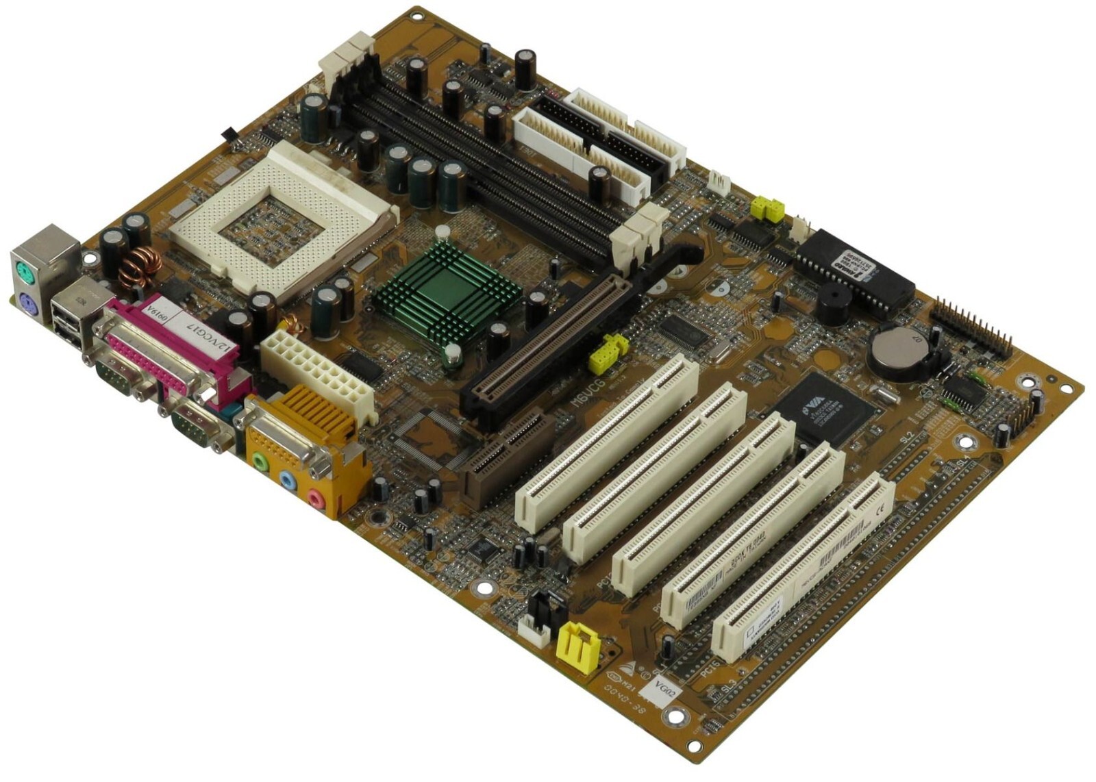 MAINBOARD BIOSTAR M6VCG REV:1.2 SOCKET 370 SDRAM ATX VIA VT82C694X 5xPCI