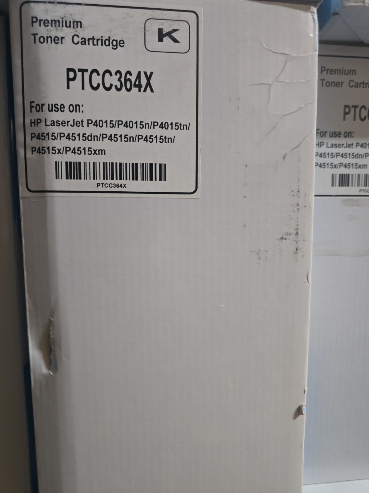 Premium Compatible 64X Laser Toner Cartridge K PTCC364X HP compatible