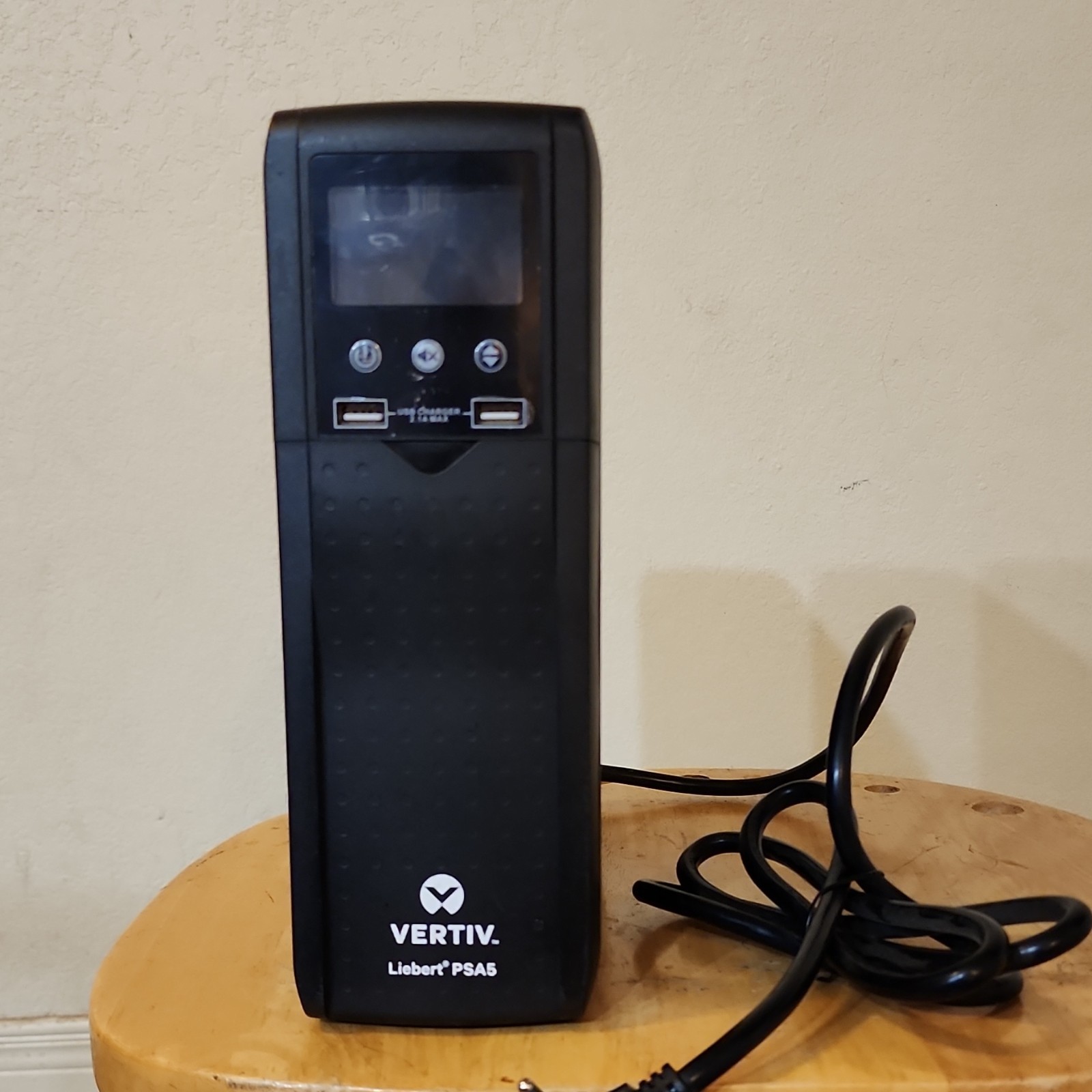 Vertiv Liebert PSA5 UPS Battery Backup Uninterruptible Power Supply Black