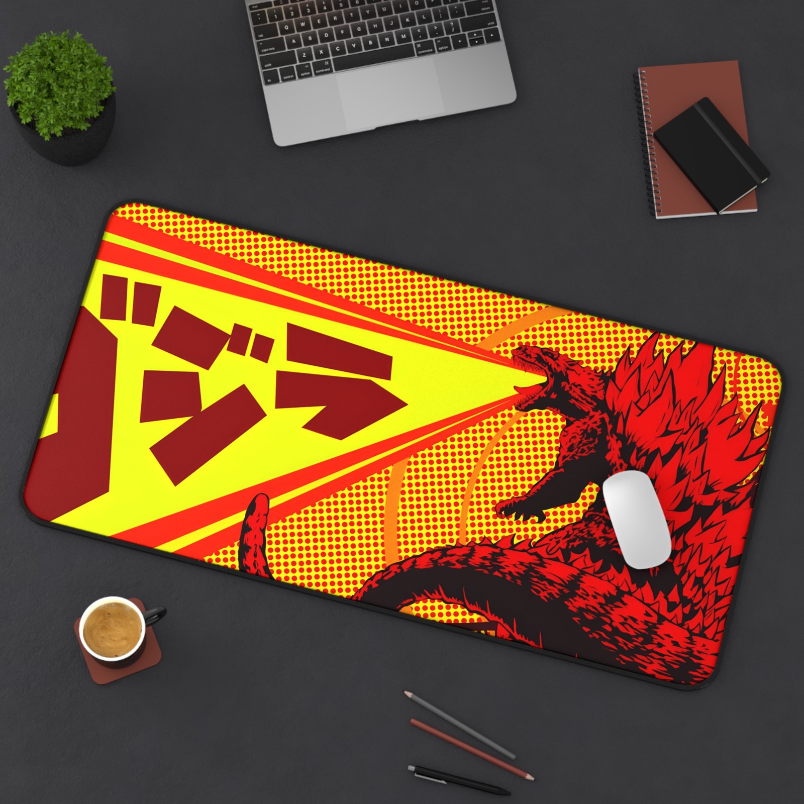 Godzilla Retro Kaiju Desk Mat | Monster Desk Mat