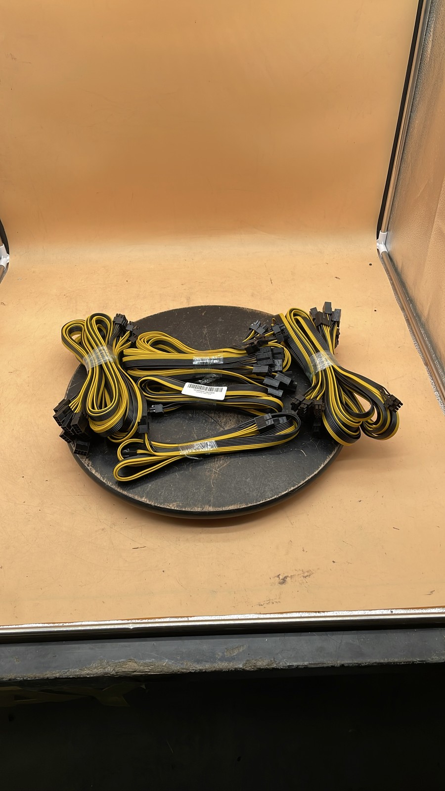 8-Pin PS to 2x 6+2-Pin PCI-E GPU Power Supply Cable Connector Units Lot