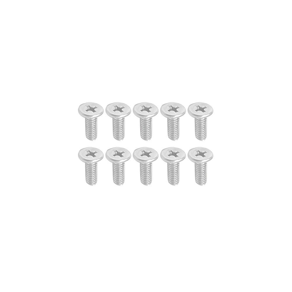 New M4 x 10mm TV Computer LCD Monitor Stand Mounting Phillips Head Screws 10pcs