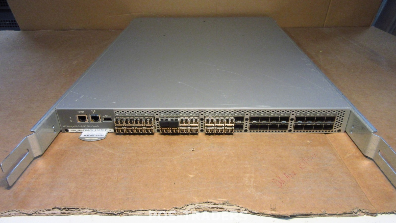 HP AM869A StorageWorks 8/40 Base SAN Switch - 24 Ports 8.5Gbps INCL 22X SFP