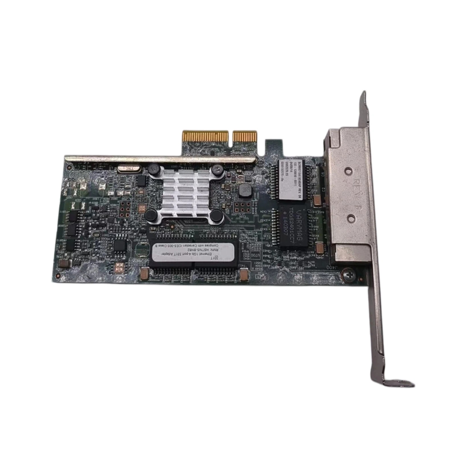 Ethernet Adapter Card KCC-REM-BCM-95719A1904G-H fits for HP 4-Port Printer Parts