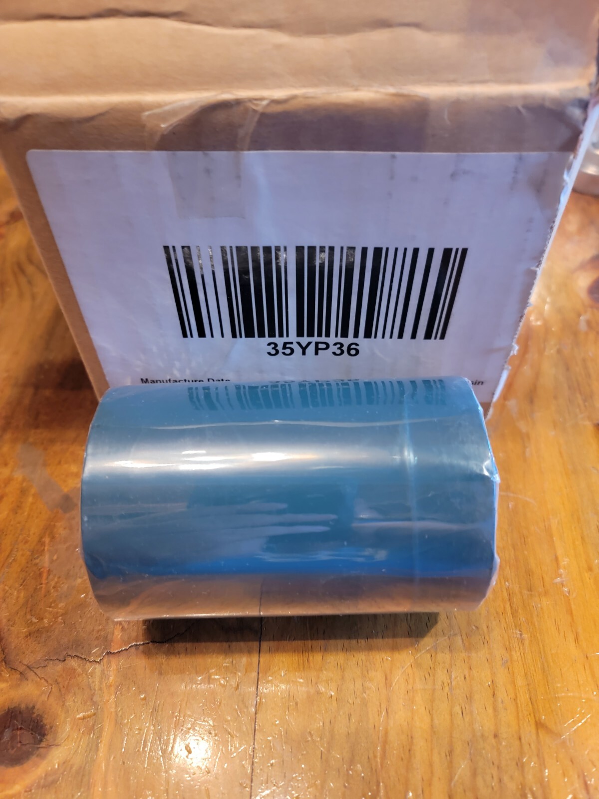 Zebra Printer 4.33'' x 1476' Resin Enhanced Wax Ribbon, 110mm x 450m,InkOut,6pk
