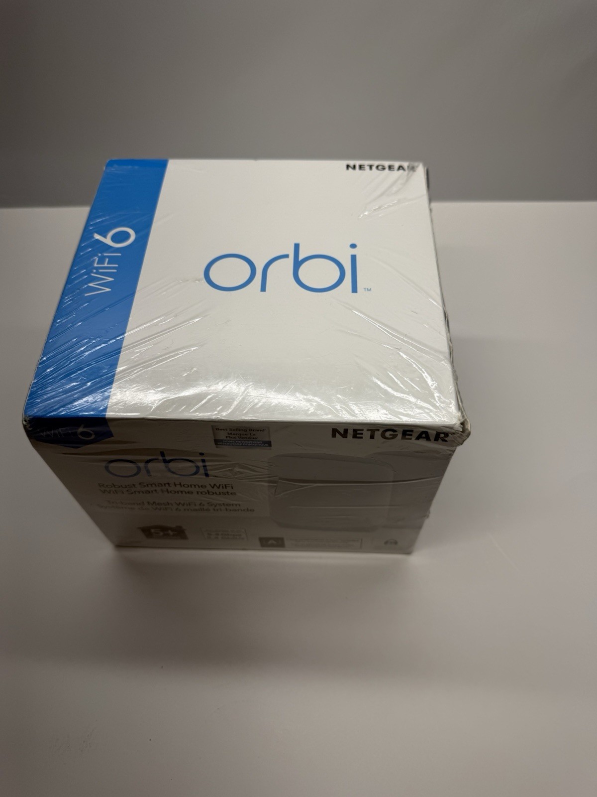 NETGEAR Orbi Whole Home Tri-Band Mesh WiFi 6 System (RBK762S) Router New