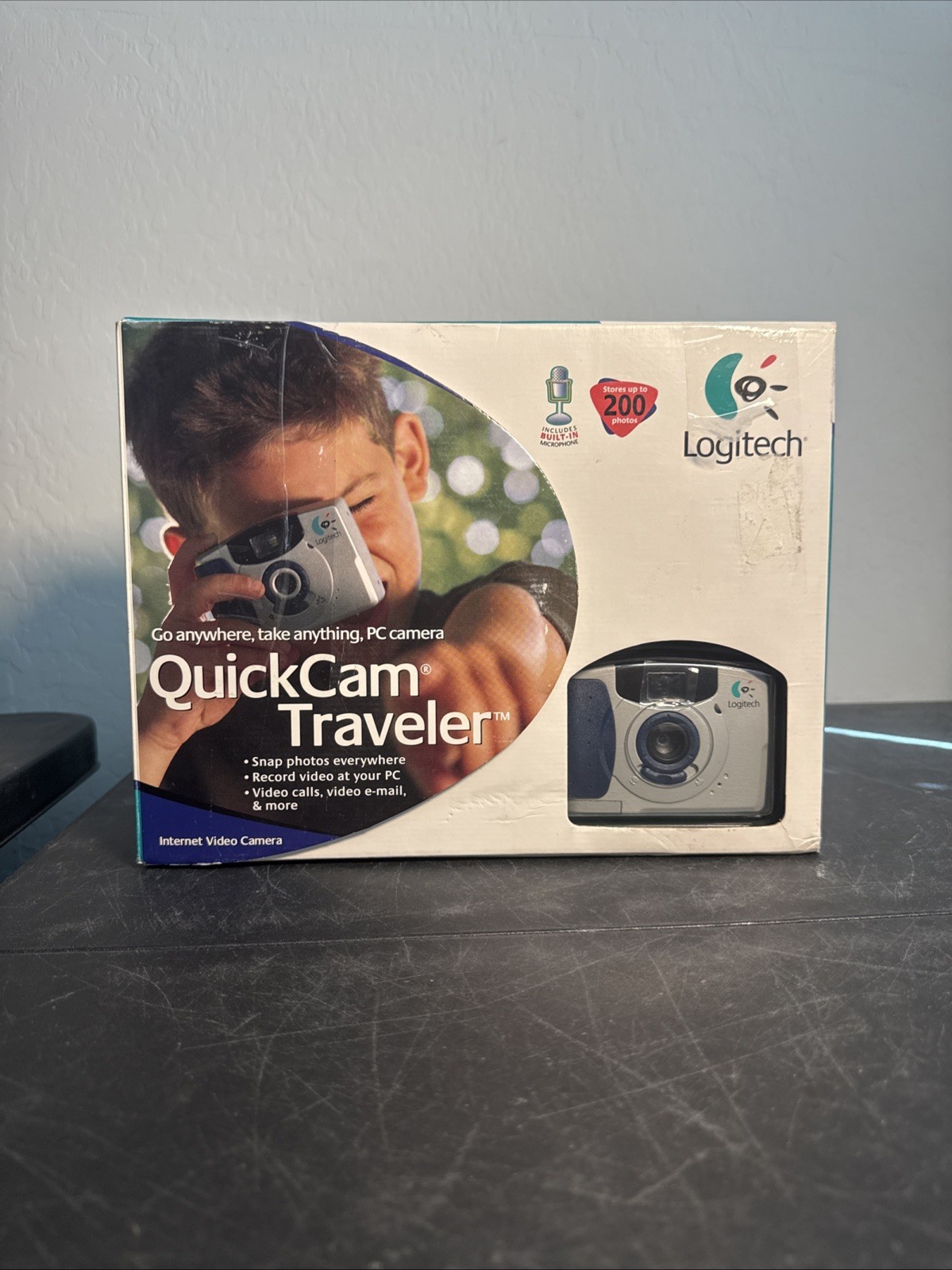 Logitech QuickCam Traveler Digital And Internet Camera  Vintage Brand New In Box