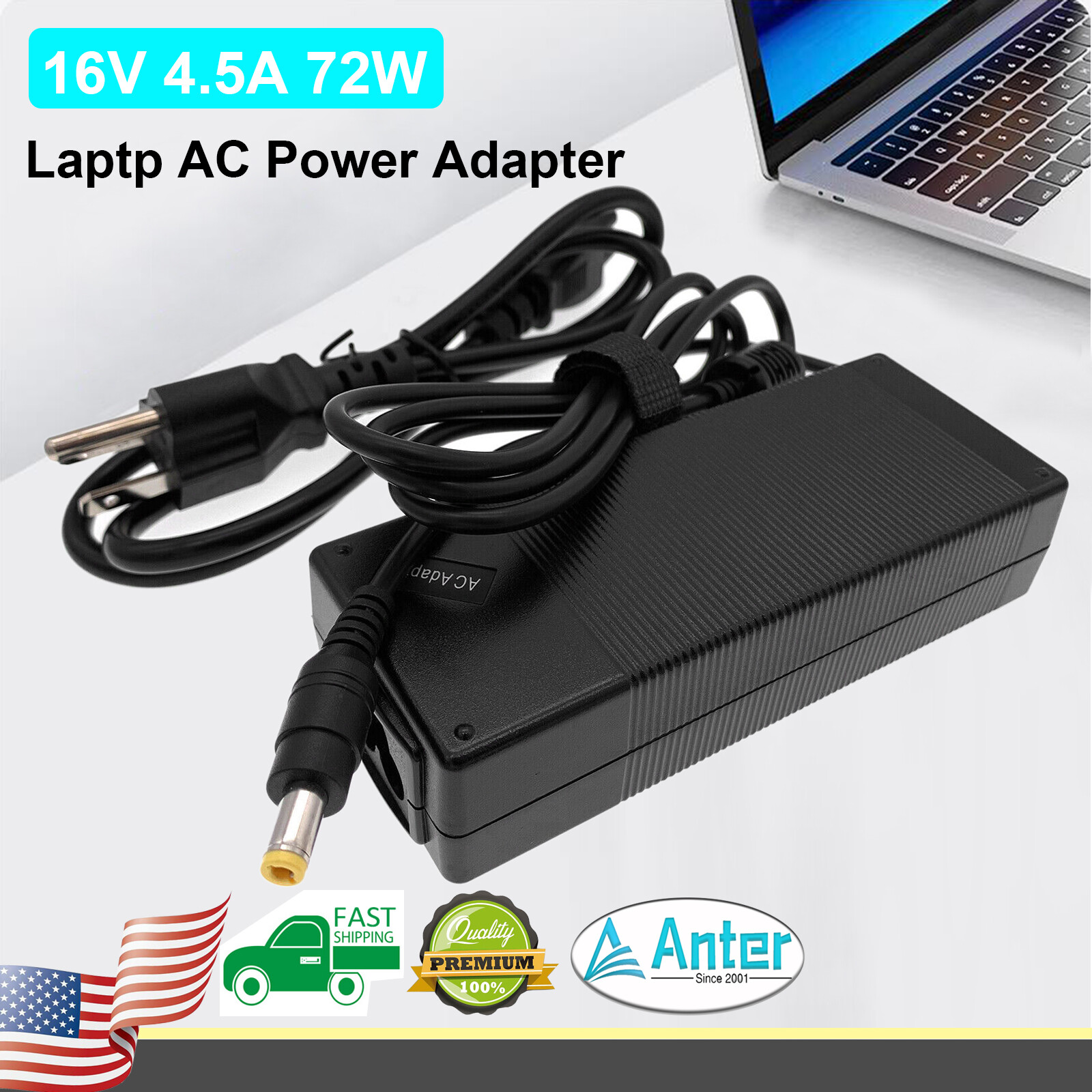 16V AC Power Adapter Charger for Panasonic Toughbook CF-74 CF-C1 CF-F8 CF-F9