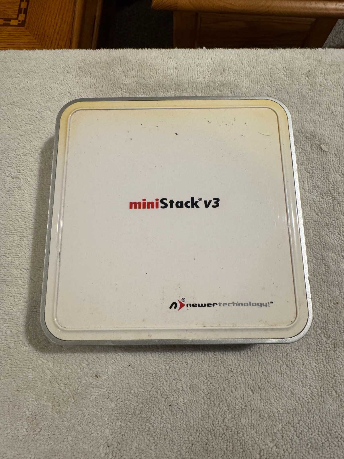 Newer Technology Ministack v2.s - UNKNOWN HARD DRIVE SIZE - PARTS/REPAIR