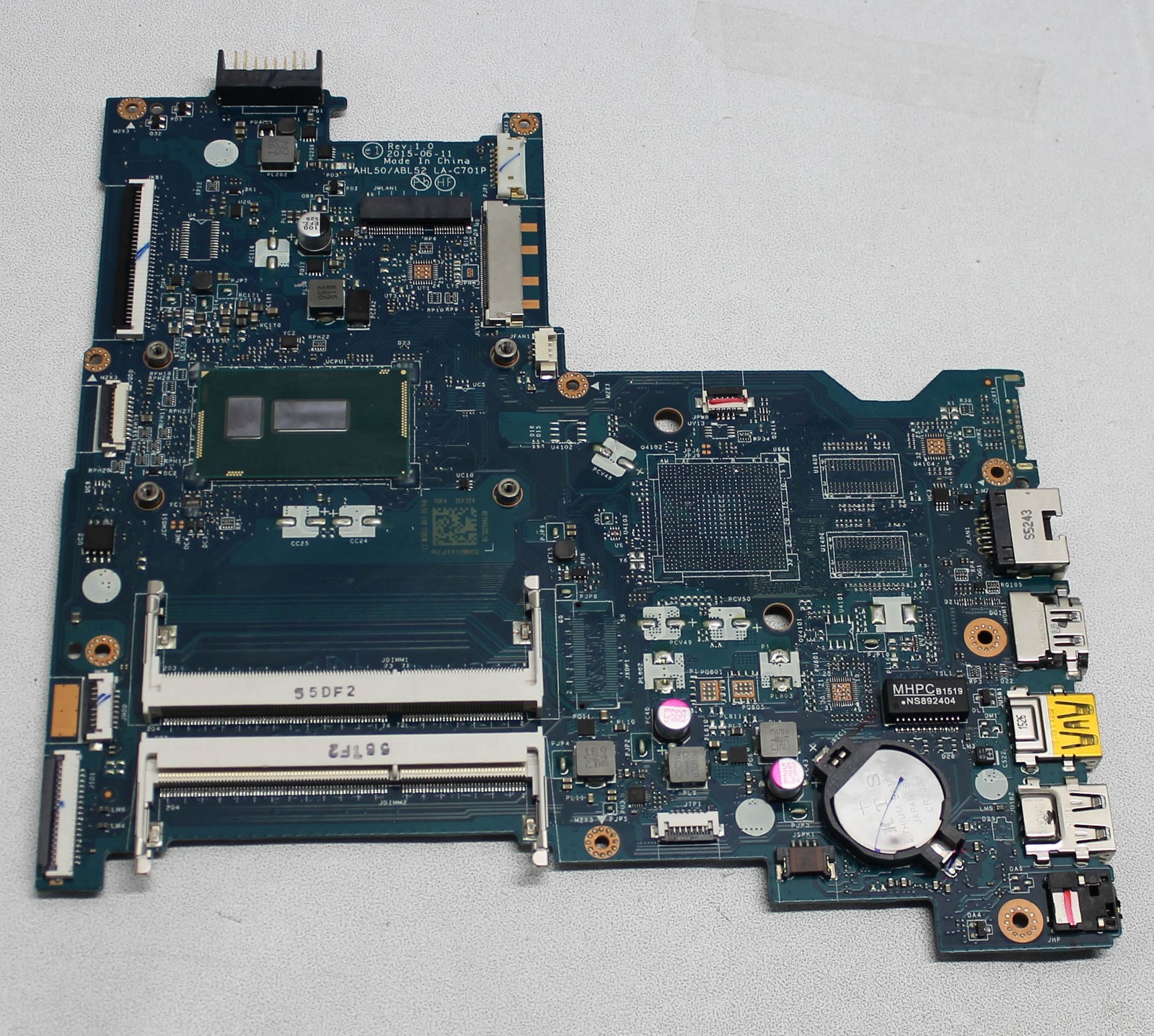815239-501 HP 15 AC037CL Notebook Intel i3-4005U Motherboard "GRADE A"