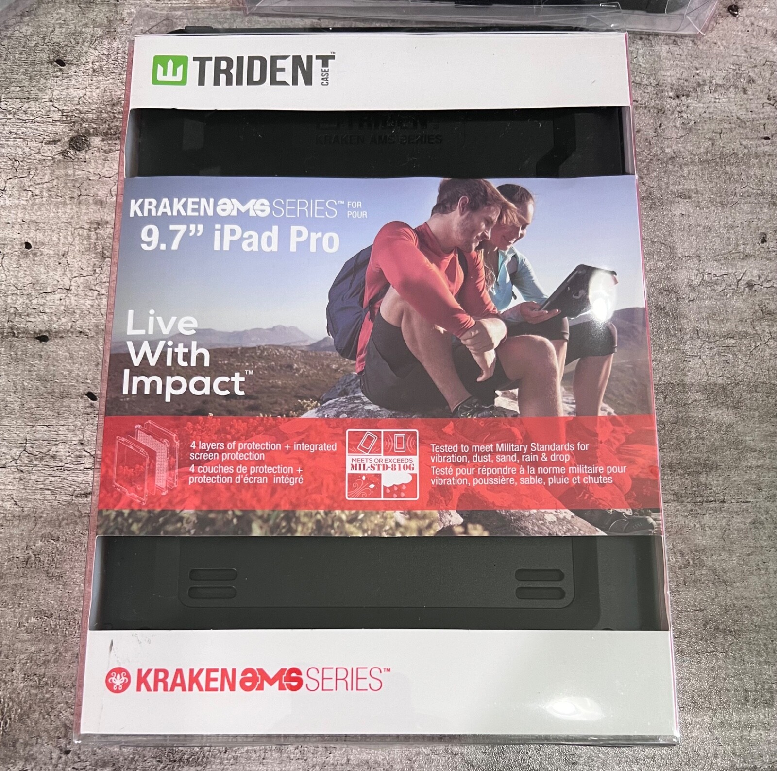 New Trident Kraken Series Case for iPad Pro 9.7" | Black | KN-APIPA3-BK000