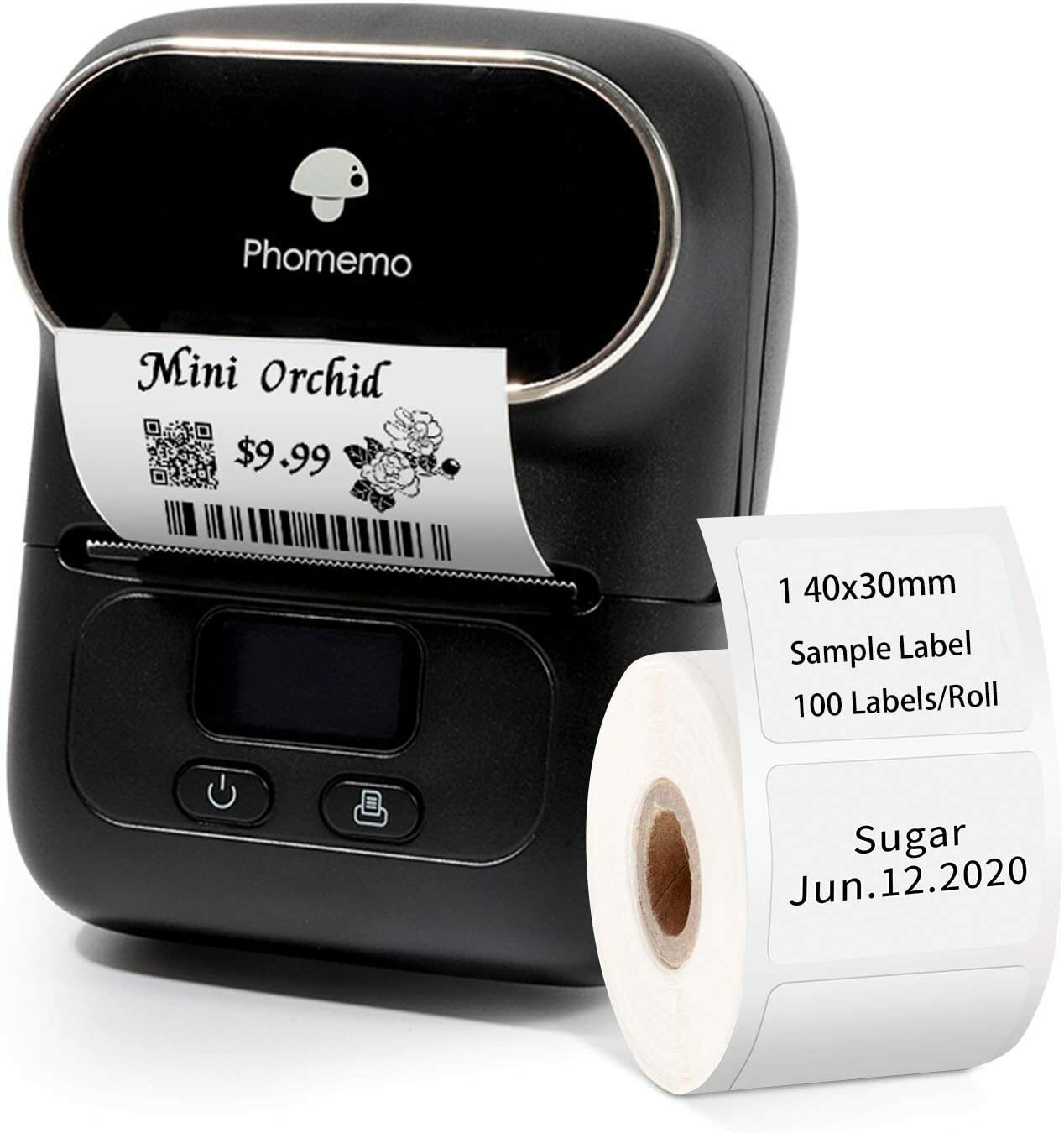 Phomemo M110 Portable Bluetooth Thermal Label Printer Pocket POS Receipt Maker