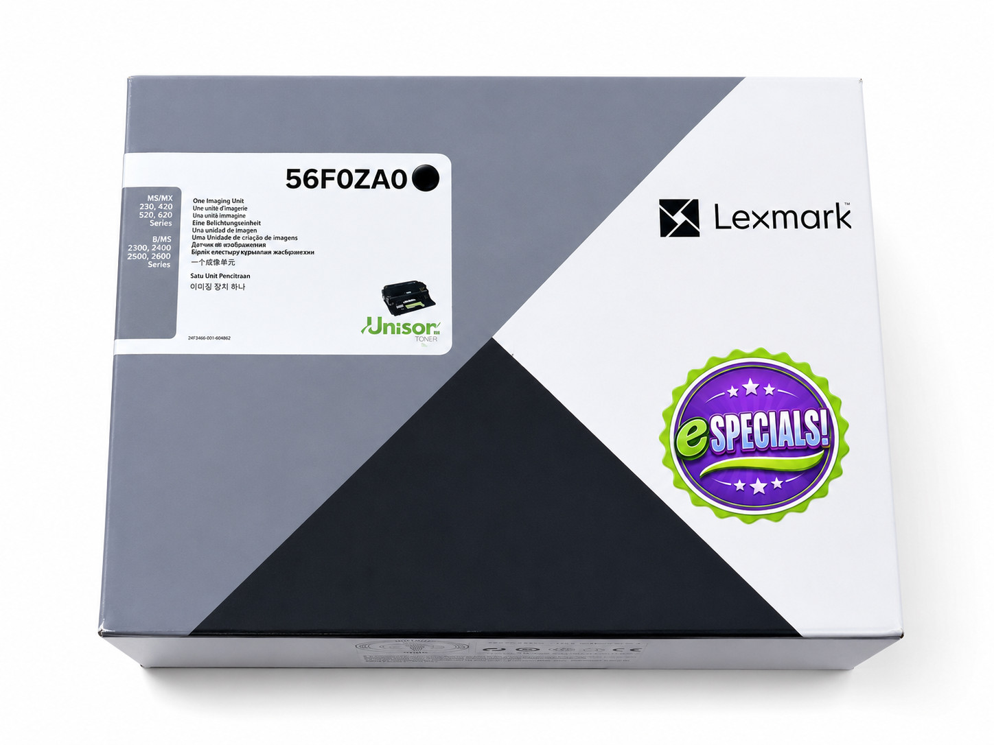 Original Lexmark 56F0ZA0 Black Imaging Unit. New Sealed Box, We Ship Fast