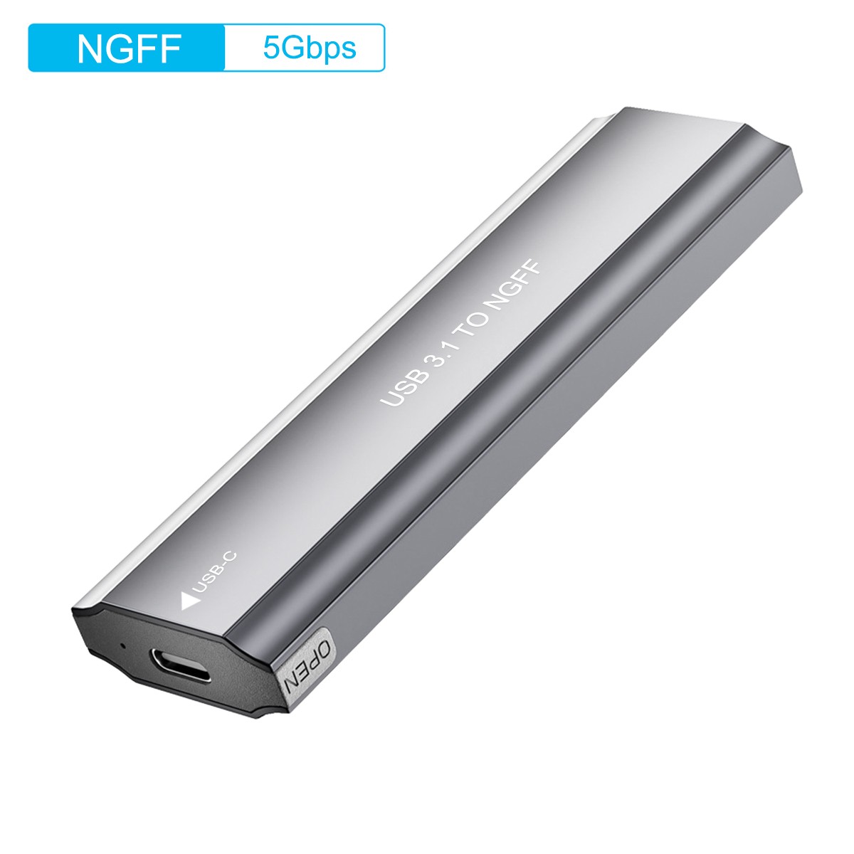 M.2 NVMe & NGFF SATA SSD to USB3.1 External SSD Reader Converter Adapter NEW