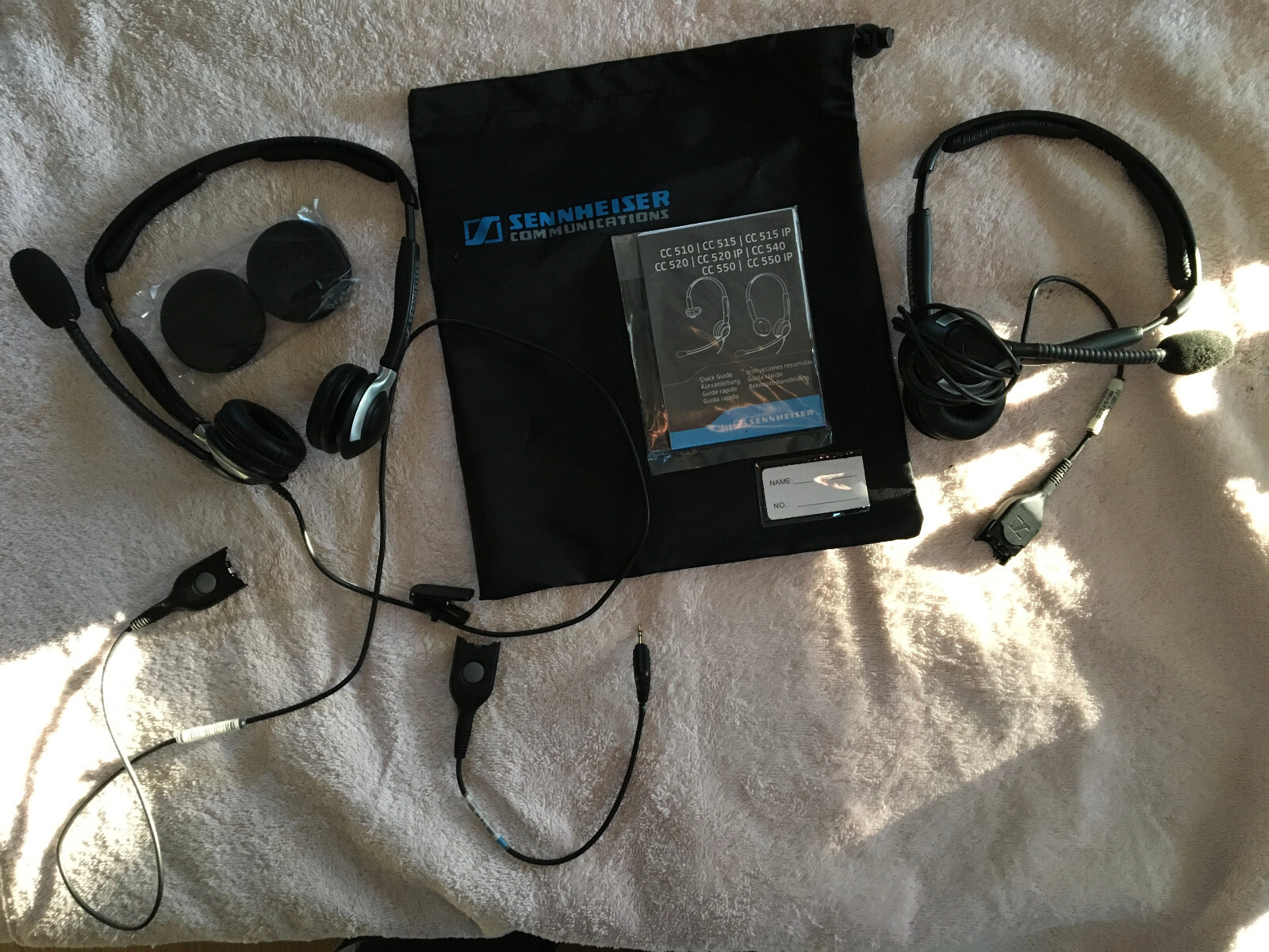 Sennheiser CC 520 Binaural Black Headset