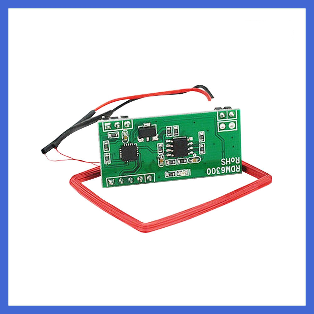 5 pcs 5V Arduino UART 125Khz EM4100 RFID Card Key ID Reader Module RDM6300