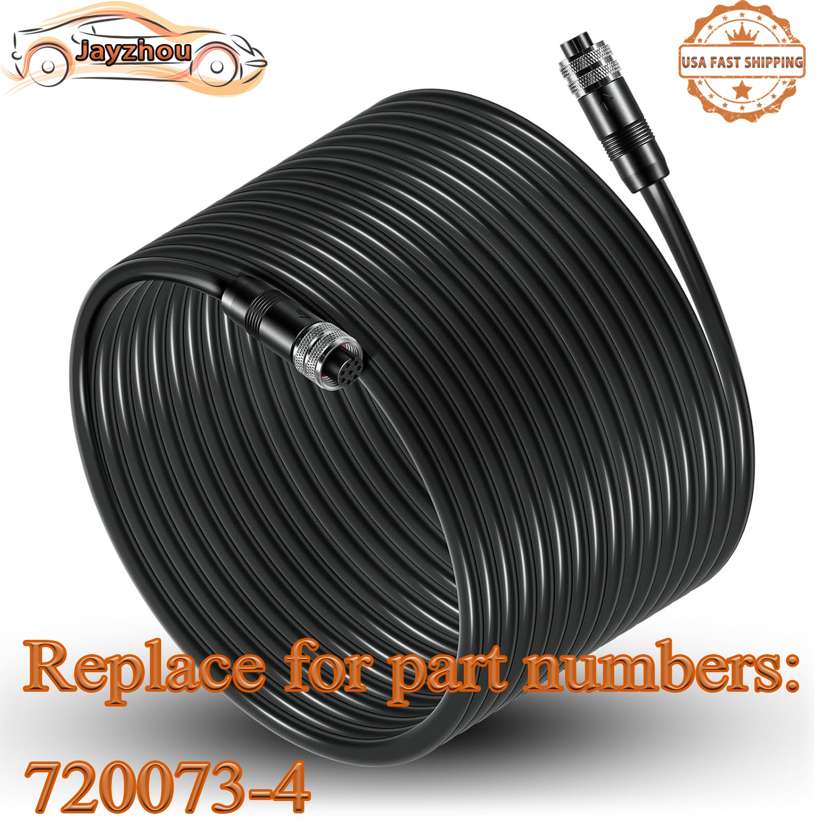 720073-4 AS EC 30E Ethernet Cable for Humminbird for SOLIX  HELIX  APEX 30 Feet