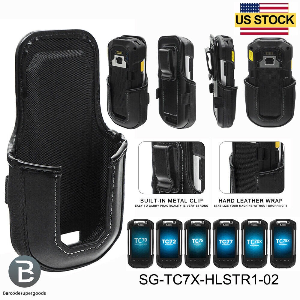 Carrying Scanner Holster Cover For Zebra TC70 TC72 TC77 TC75 SG-TC7X-HLSTR1-02