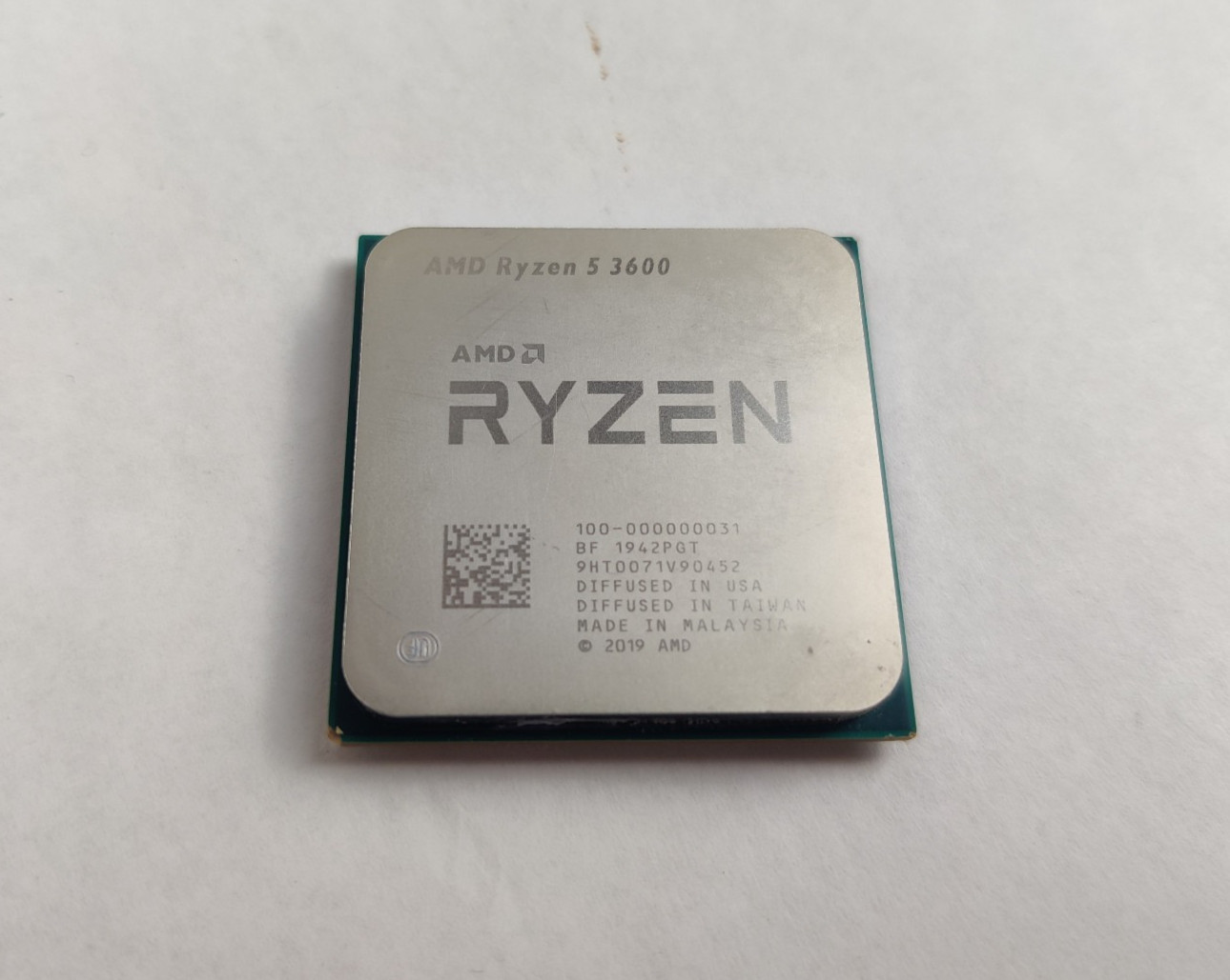 AMD Ryzen 5 3600X 3.60GHz 6 Core *For Parts Bent Pins*
