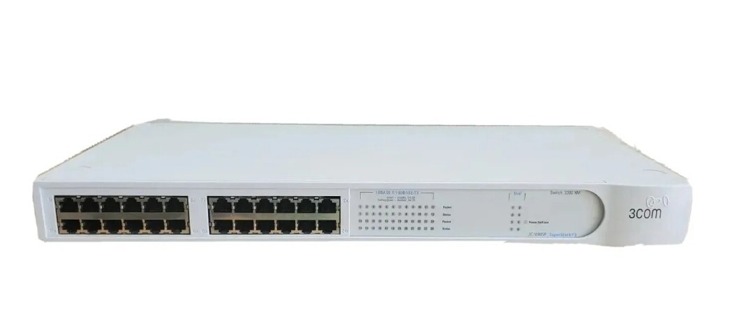 SuperStack 3 Baseline 3Com 3C16411 Hardware 10/100 Hub Dual Speed Hub 24-Port