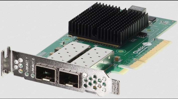 Chelsio / Dell Dual Port 10Gb SFP+ CNA Network Card 9VKR1