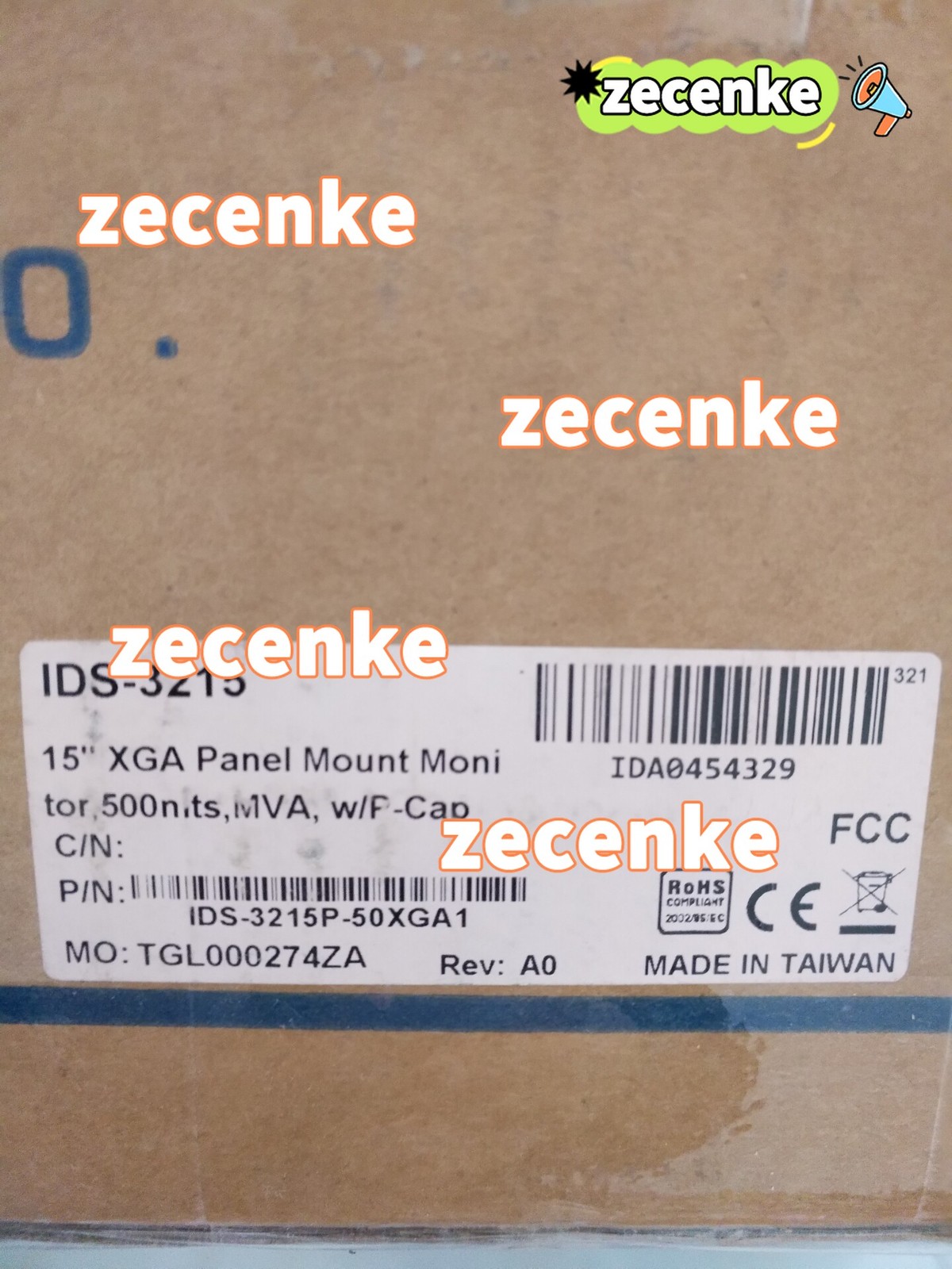 1PCS NEW Advantech IDS-3215P-50XGA1 Display