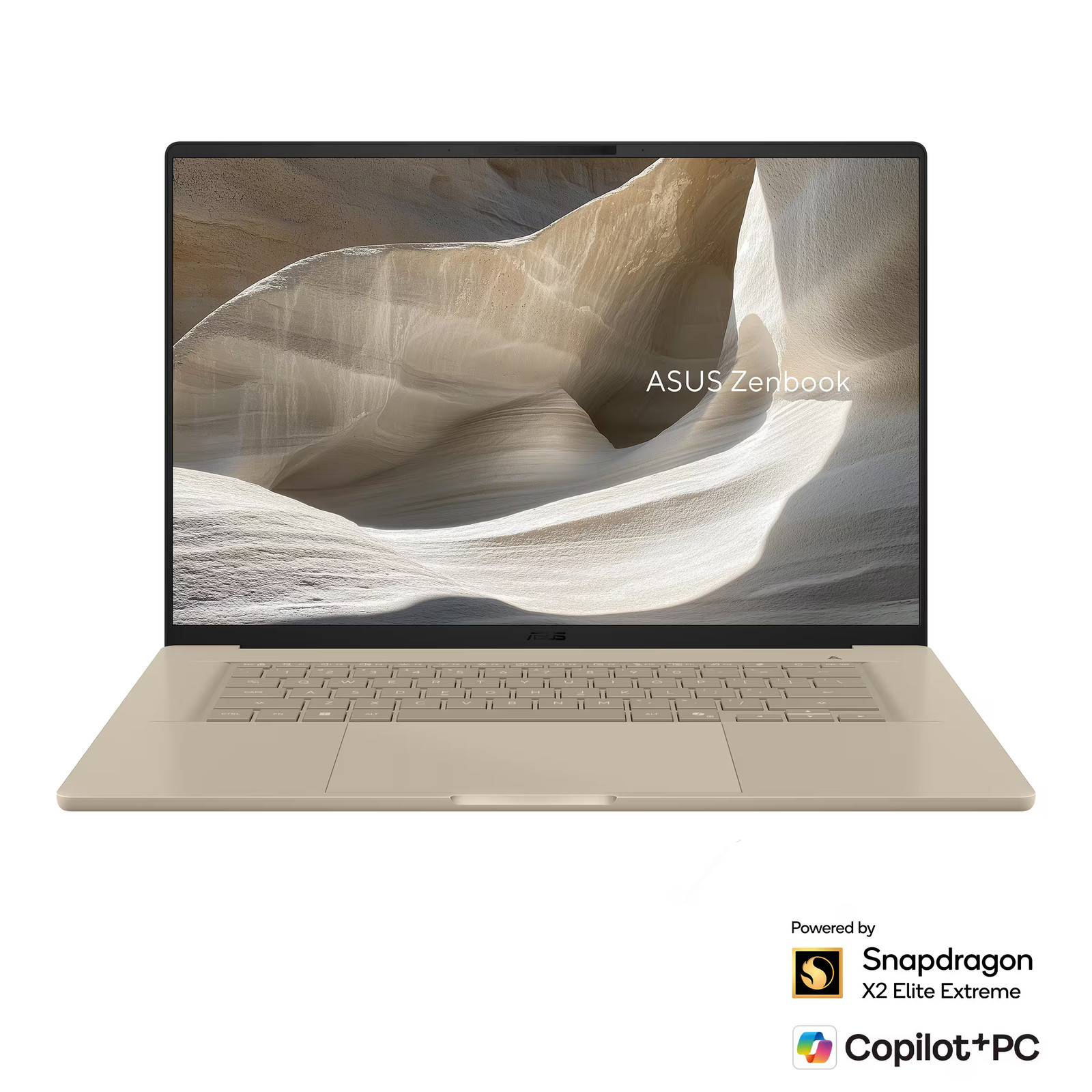 ASUS - Zenbook A16 16" 3K OLED Touch Screen Laptop - Snapdragon X2 Elite Extr...
