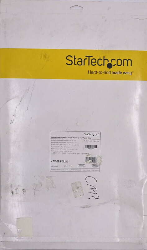 STARTECH PRIVACY-SCREEN-23M MONITOR PRIVACY SCREEN FOR 23 INCH DISPLAY