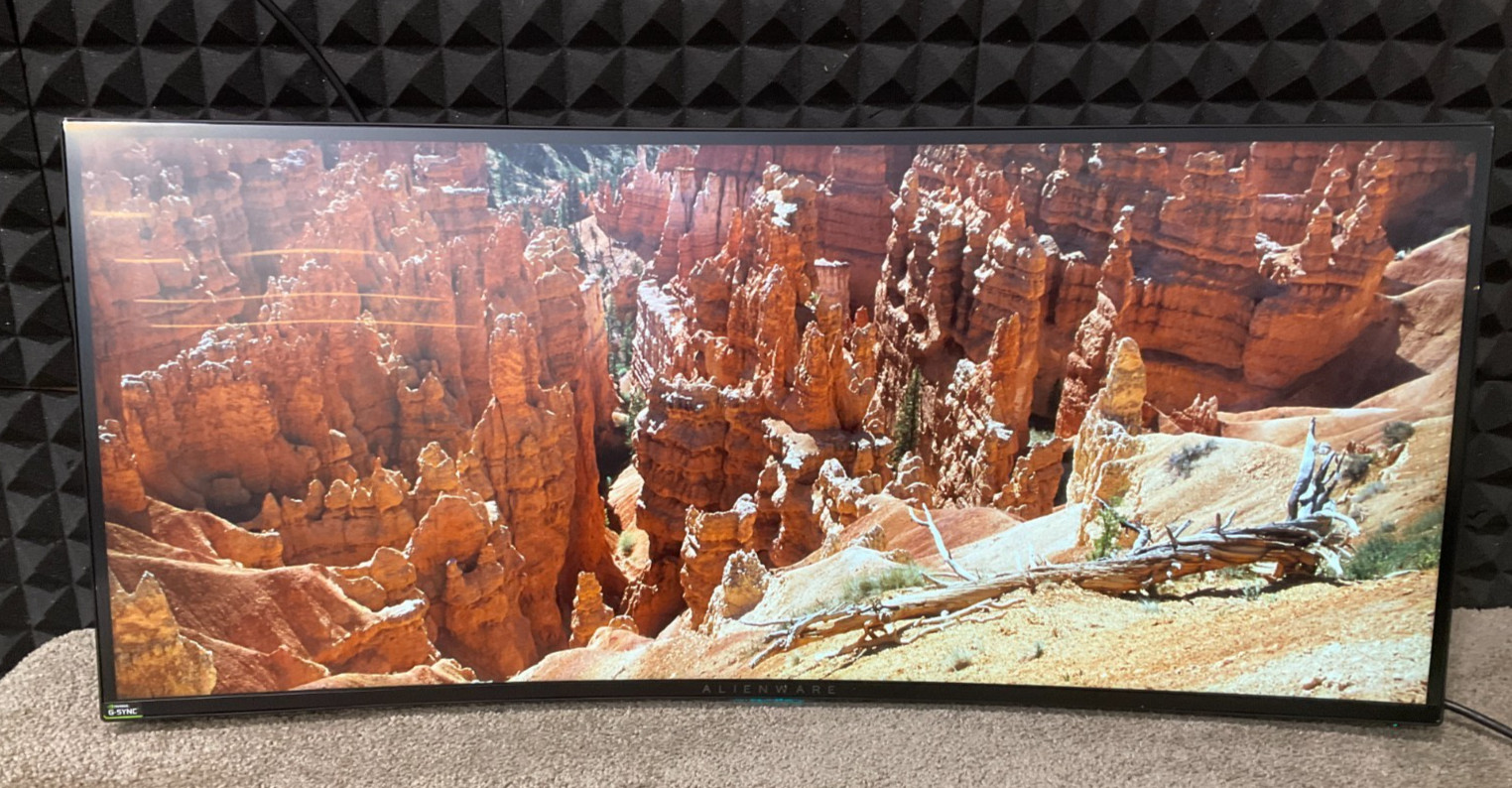 Dell Alienware 34" Curved LED LCD Monitor UWQHD AW3418DW ✅ ❤️️ ✅ ❤️