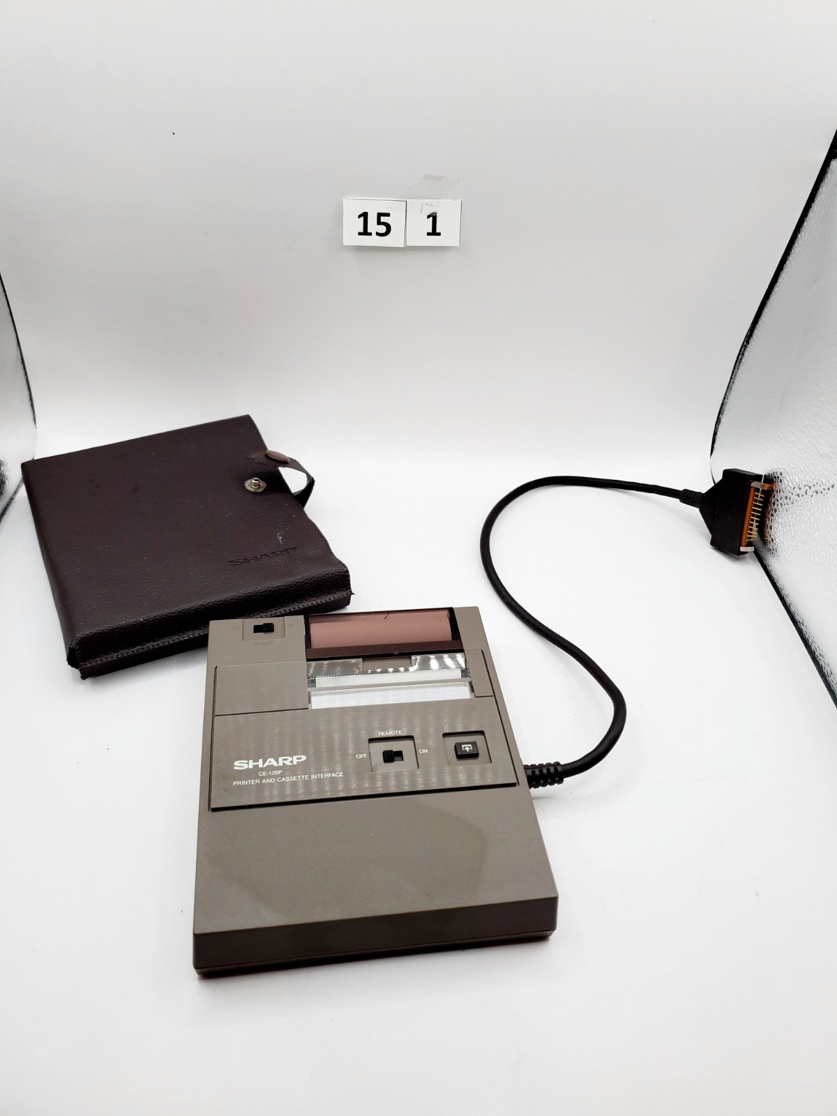 Vintage Sharp CE-126P Printer & Cassette Interface Rare