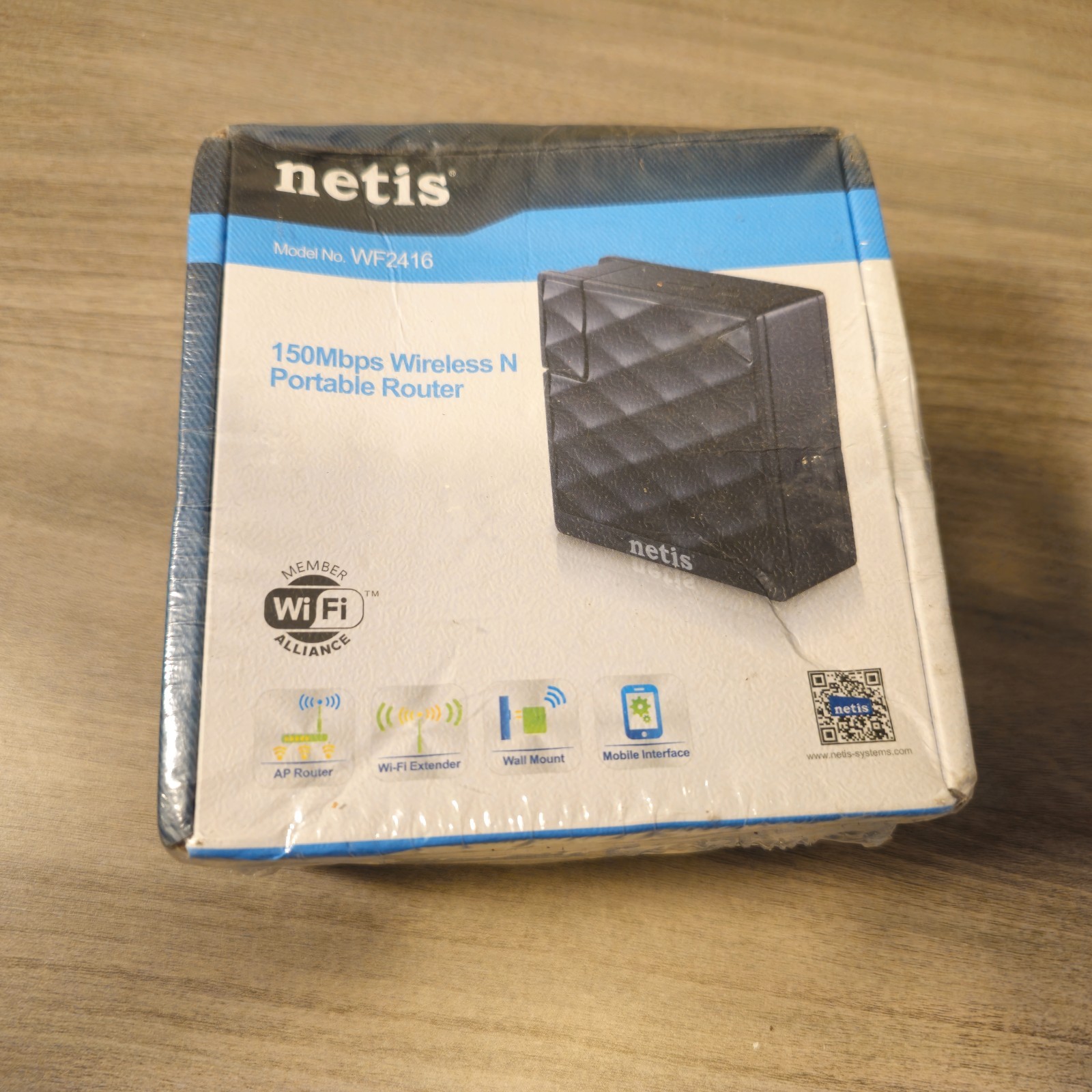 New Netis WF2416 150Mbps Wireless N Portable Router