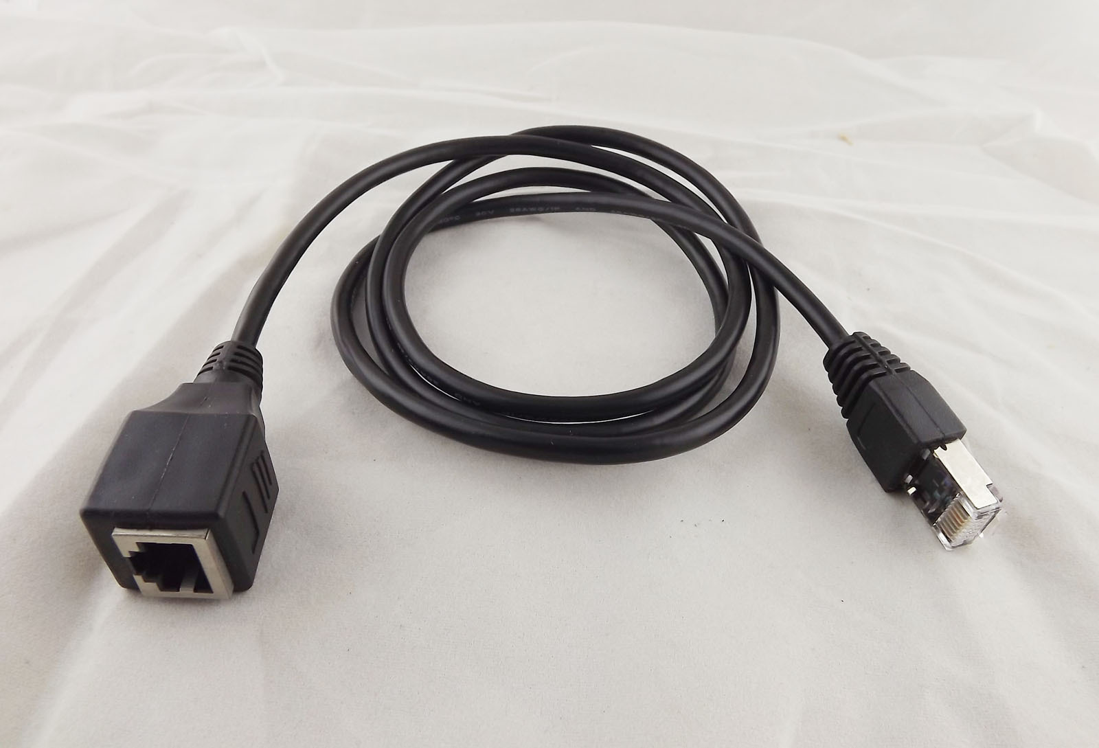 1pc RJ45 Male to Female Ethernet LAN Network Adapter Extension Cable Cord 1M 3FT