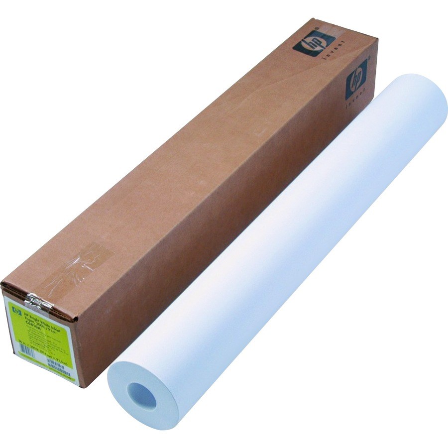 HP Inkjet Print Bond Paper 36" x 300 ft Matte Bright White C6810A