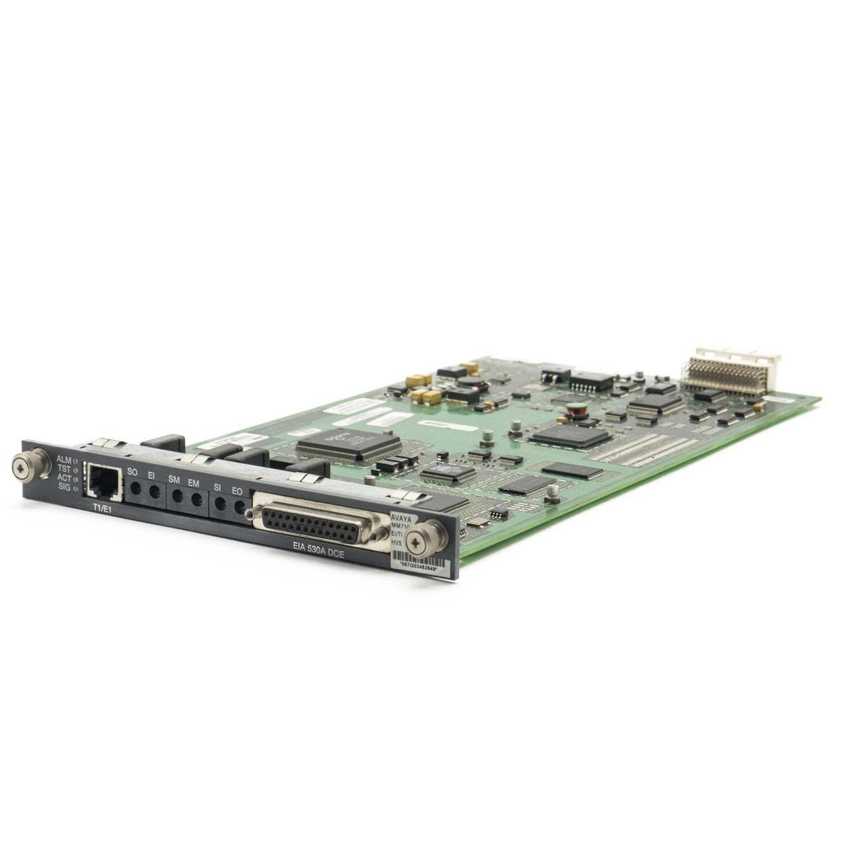 MM710 TI/EI VH5 DCP Module For Avaya G450 MB450 700394737 Media Gateway Card
