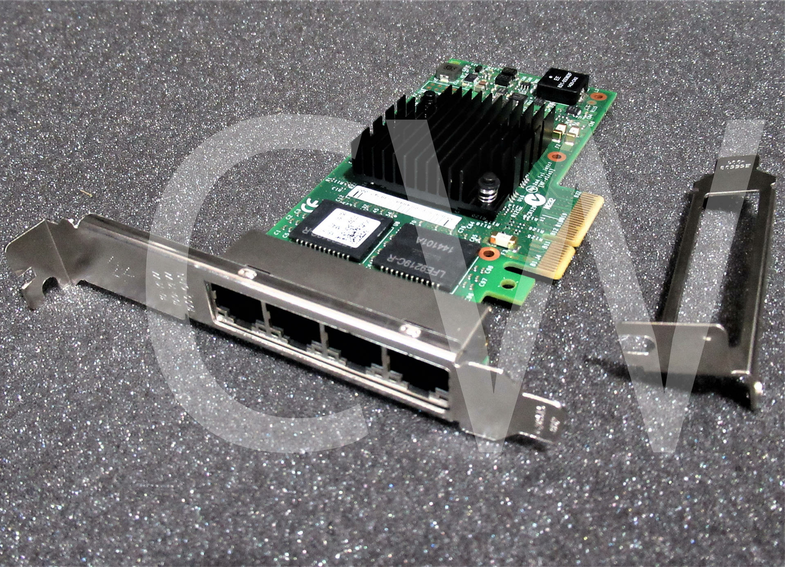 X8DHT Dell Intel Quad-Ports Gigabit Ethernet PCI E 2.1 x4 Server Network Adapter
