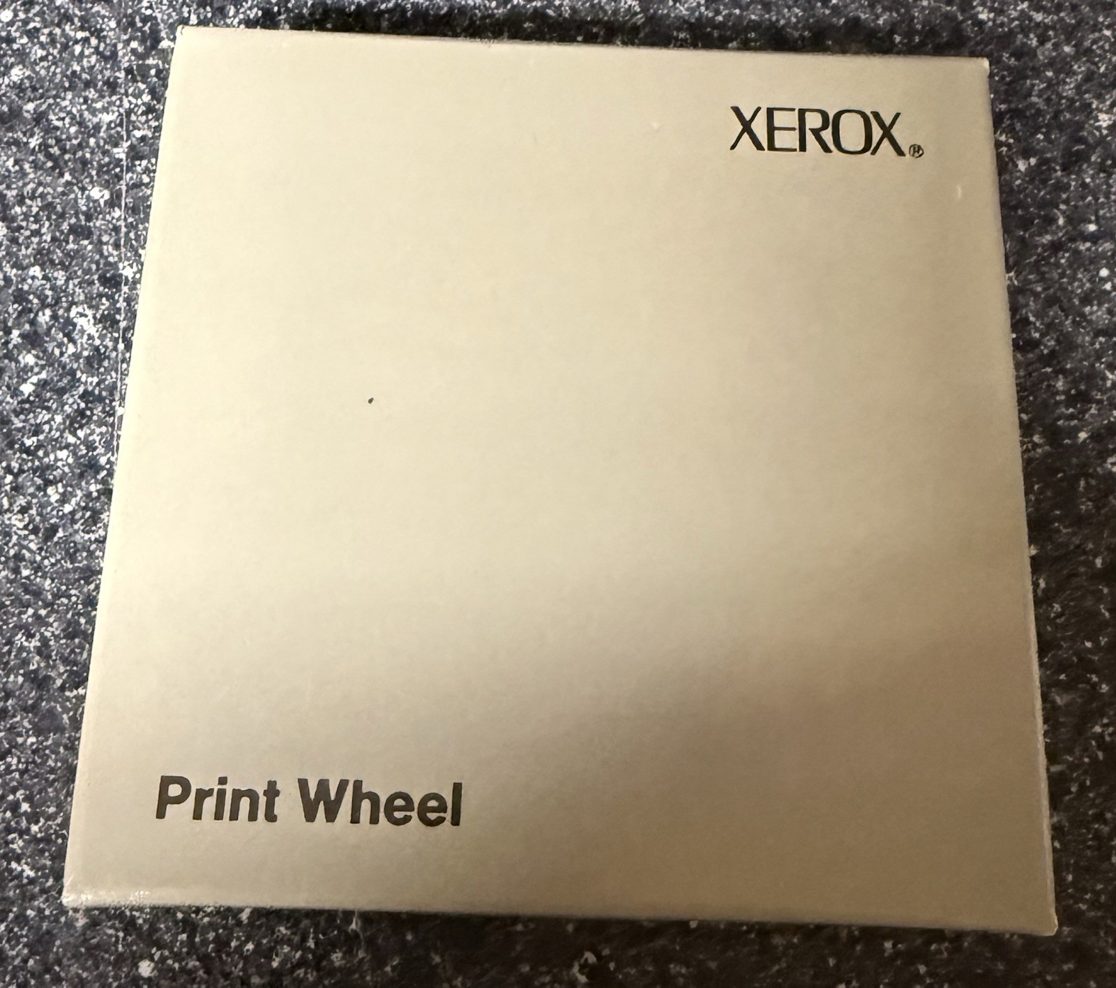 XEROX print wheel 9R81001, Courier 12