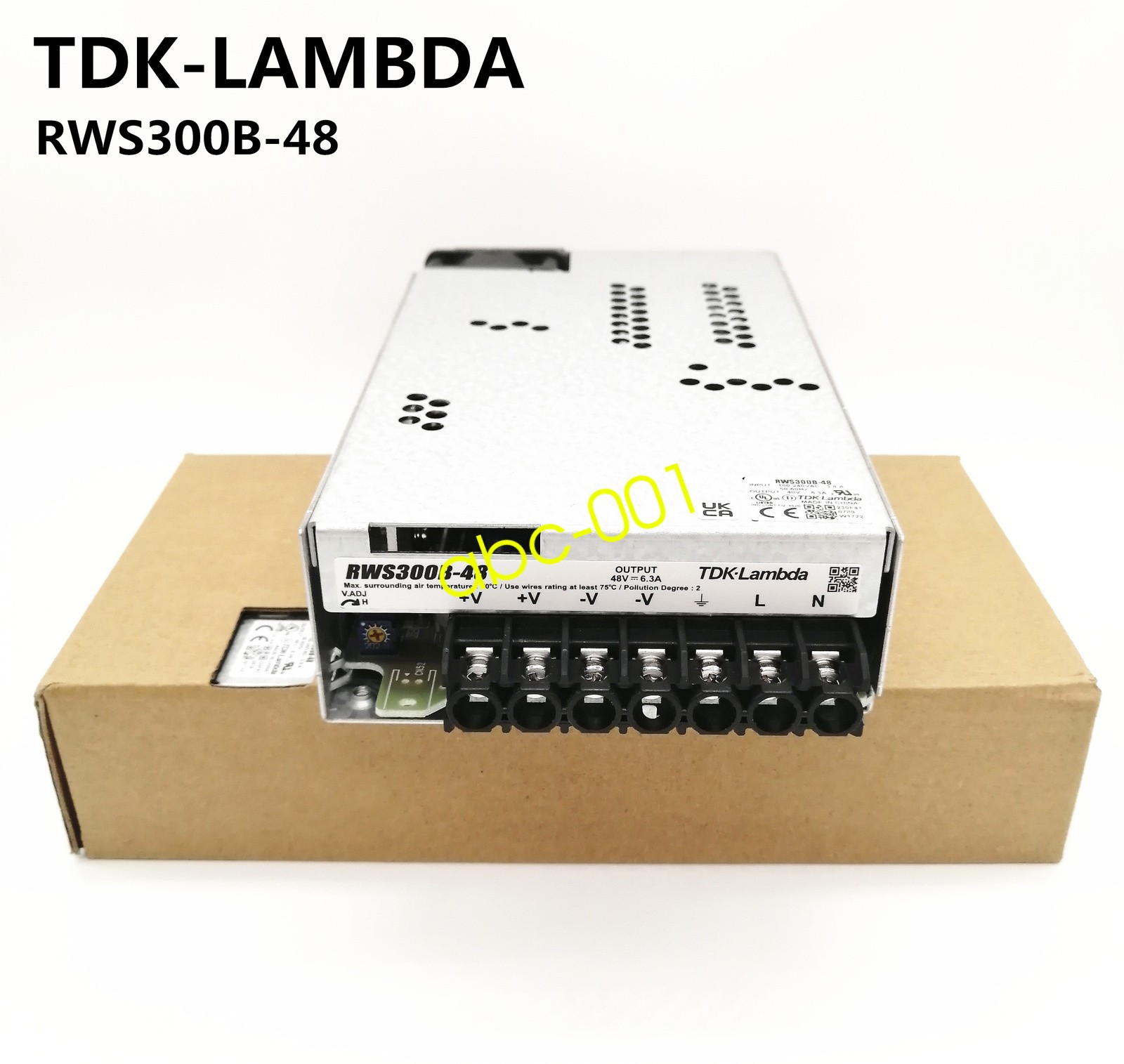 1pcs TDK-LAMBDA RWS300B-48 Switching Power Supply 48V 6.3A