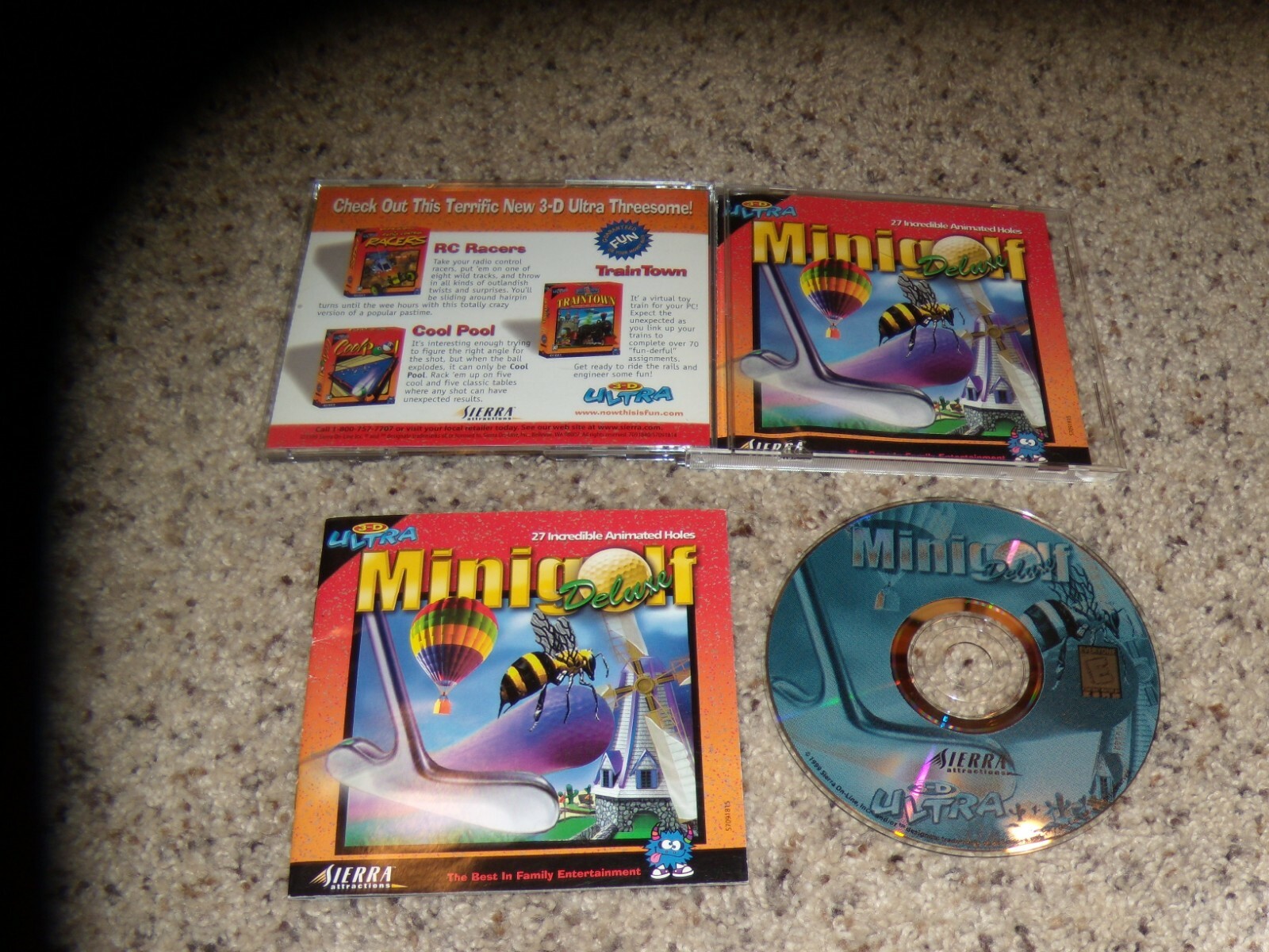 3-D Ultra Minigolf (PC, 1999) game