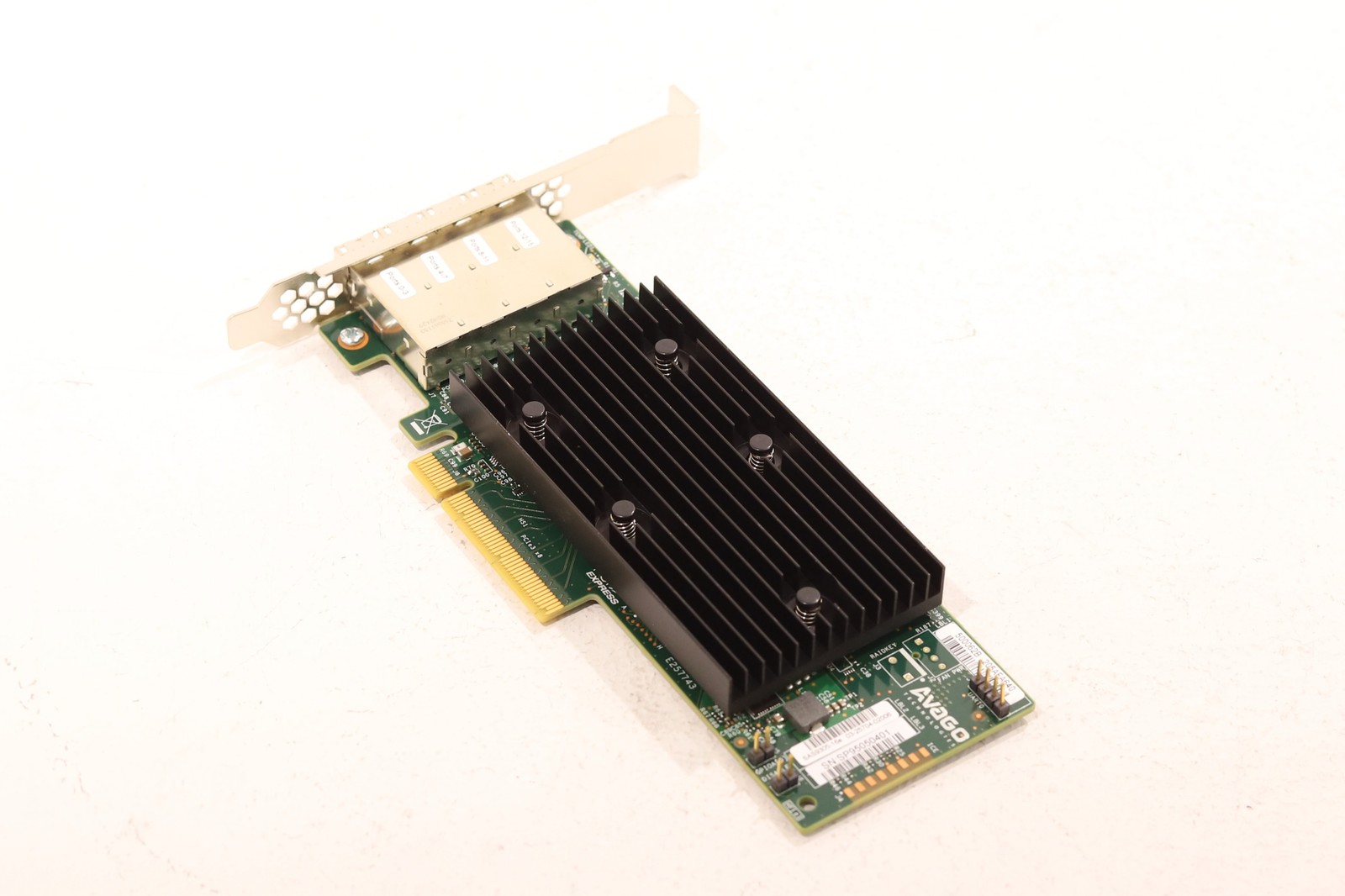Avago 9305-16e 16-Port 12Gb/s PCIe x8 SAS Host Bus Adapter P/N: 03-25704-02006