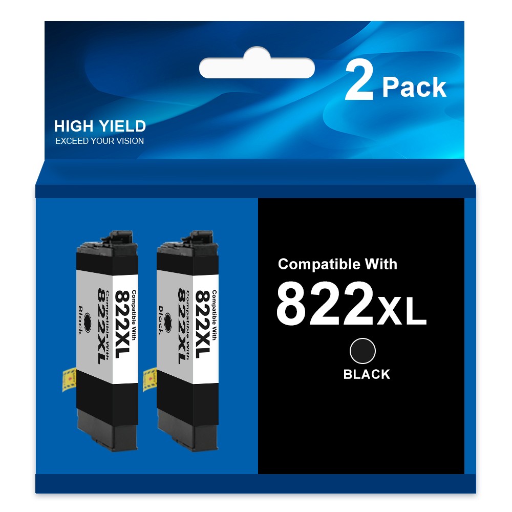 822XL T822 XL Ink Cartridge for Epson 822 WorkForce Pro WF-3820 WF-4833 WF-4830