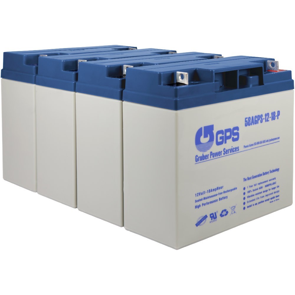 RBC11 RBC55 UPS 12V 18AH for APC SU2000 SU2200RM WITH HARNESS AND CABELING