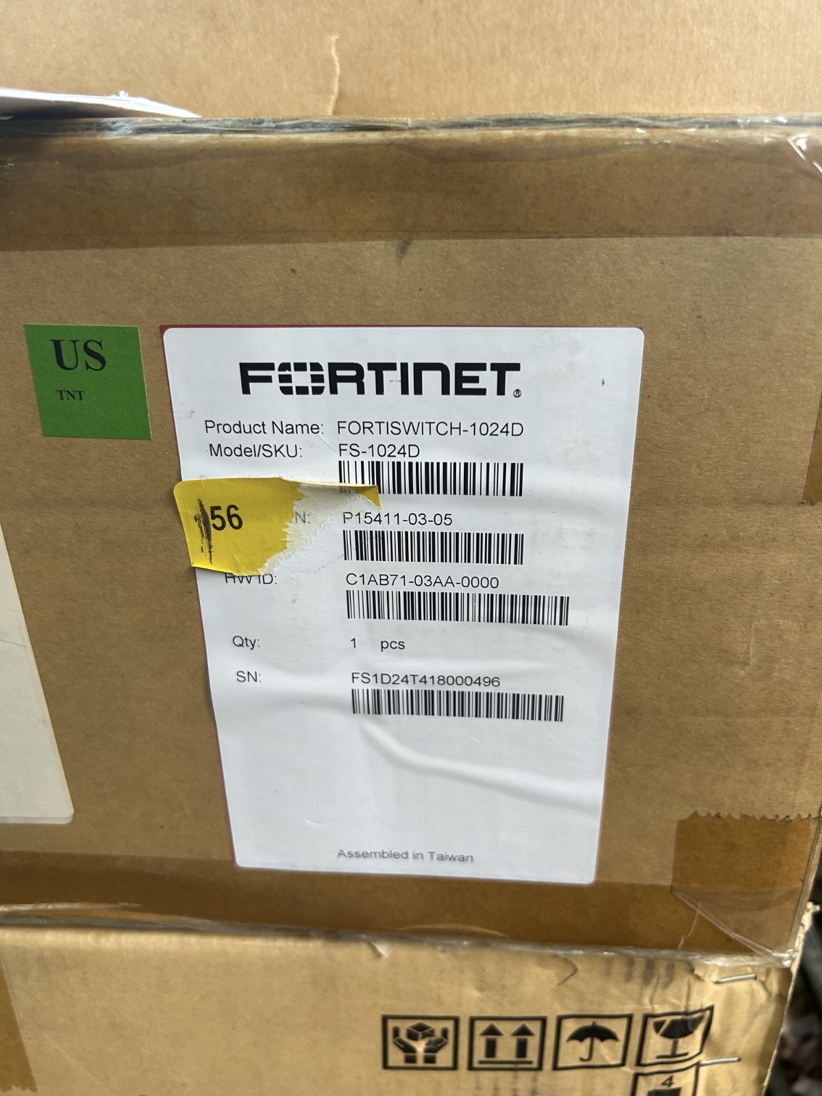 FORTINET FORTISWITCH-1024D - Fiber