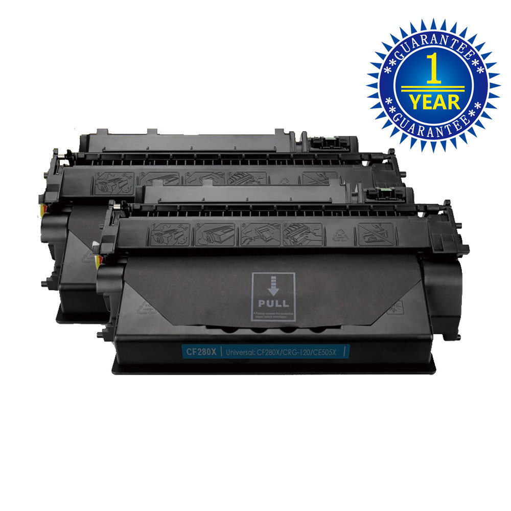 2PK CF280X 80X Toner Cartridge For HP LaserJet Pro 400 M425dn High Yield