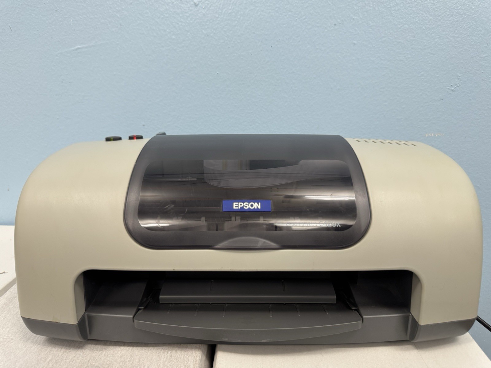 Epson Stylus C42UX Standard Inkjet Printer with Power Cord Tested Working